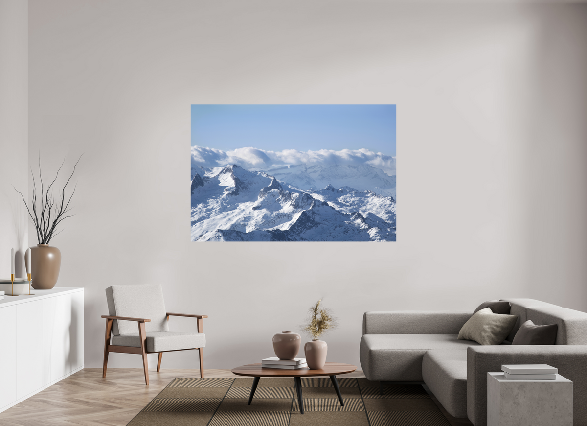 180 x 120 cm, Mat Au dessus des Montagnes