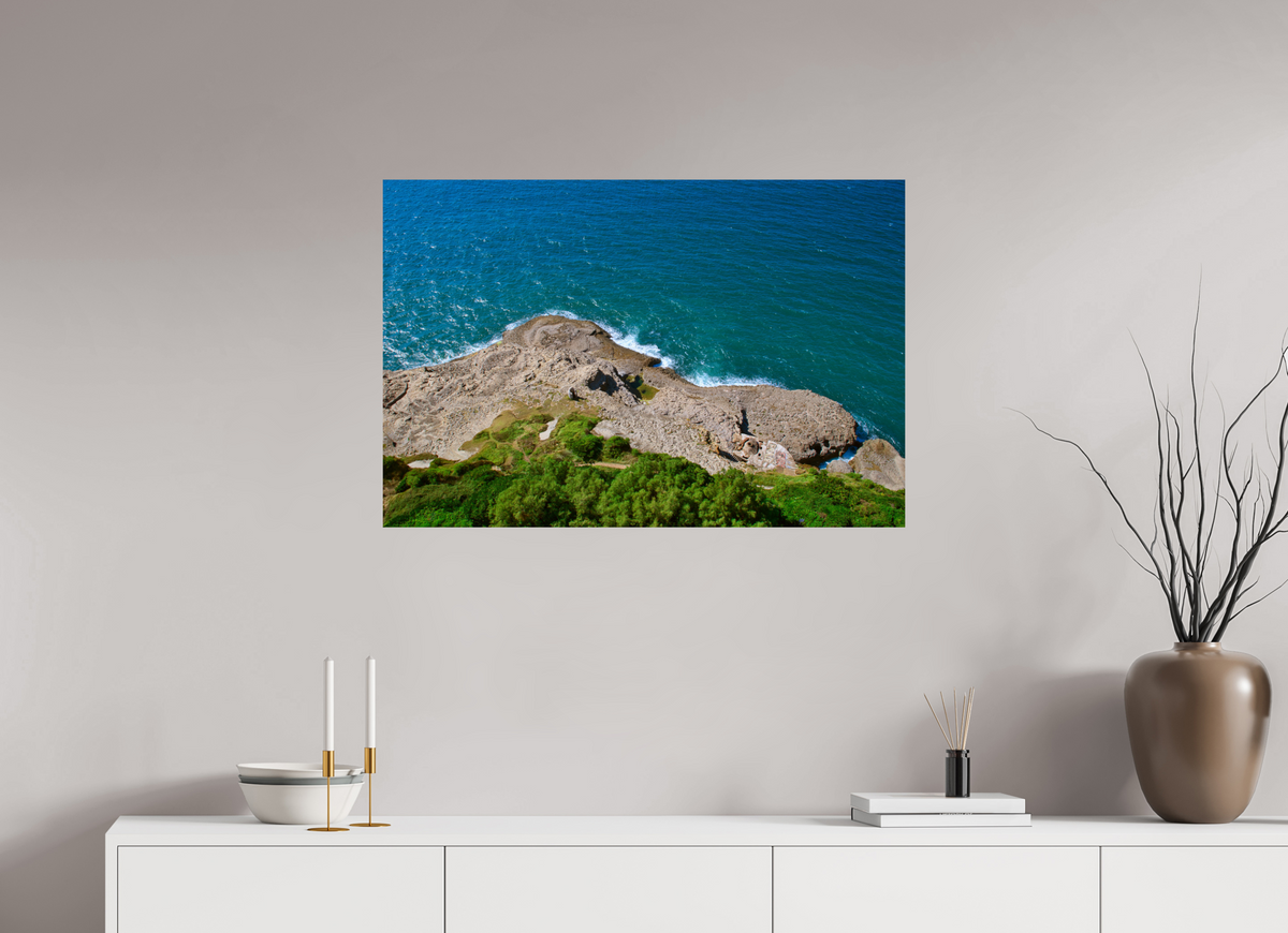 90 x 60 cm, Brillant Vue océanique