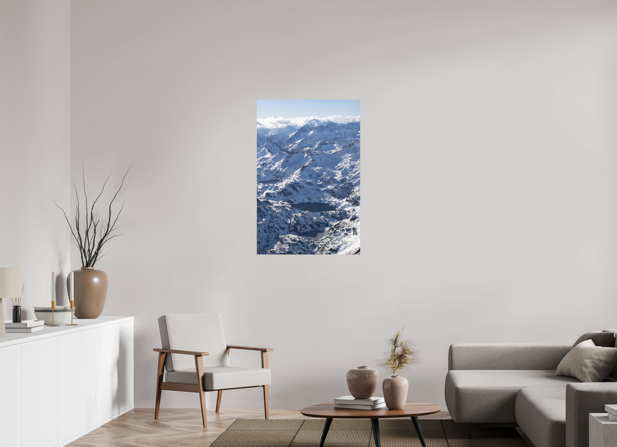 70 x 105 cm, Brillant Succession de lac