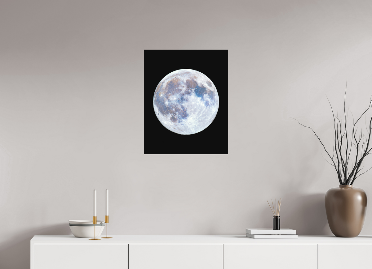 50 x 62,5 cm, Fine Art ultra smooth Super Lune minérale Fine art