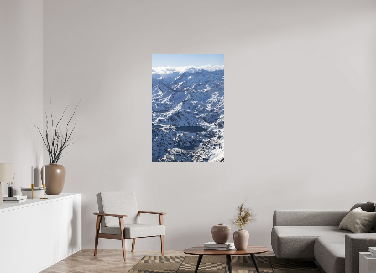 80 x 120 cm, Brillant Succession de lac