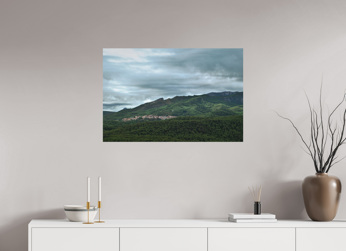 90 x 60 cm, Mat Village perdu