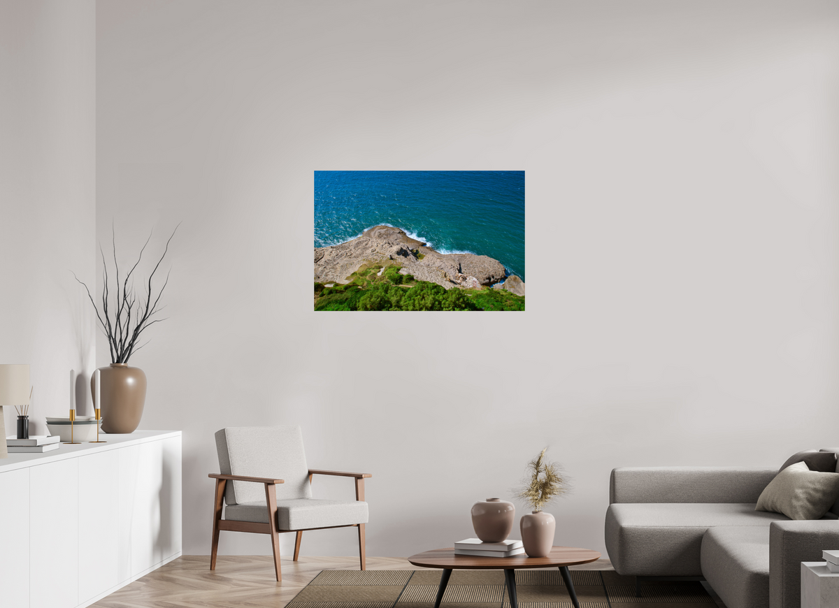 105 x 70 cm, Brillant Vue océanique