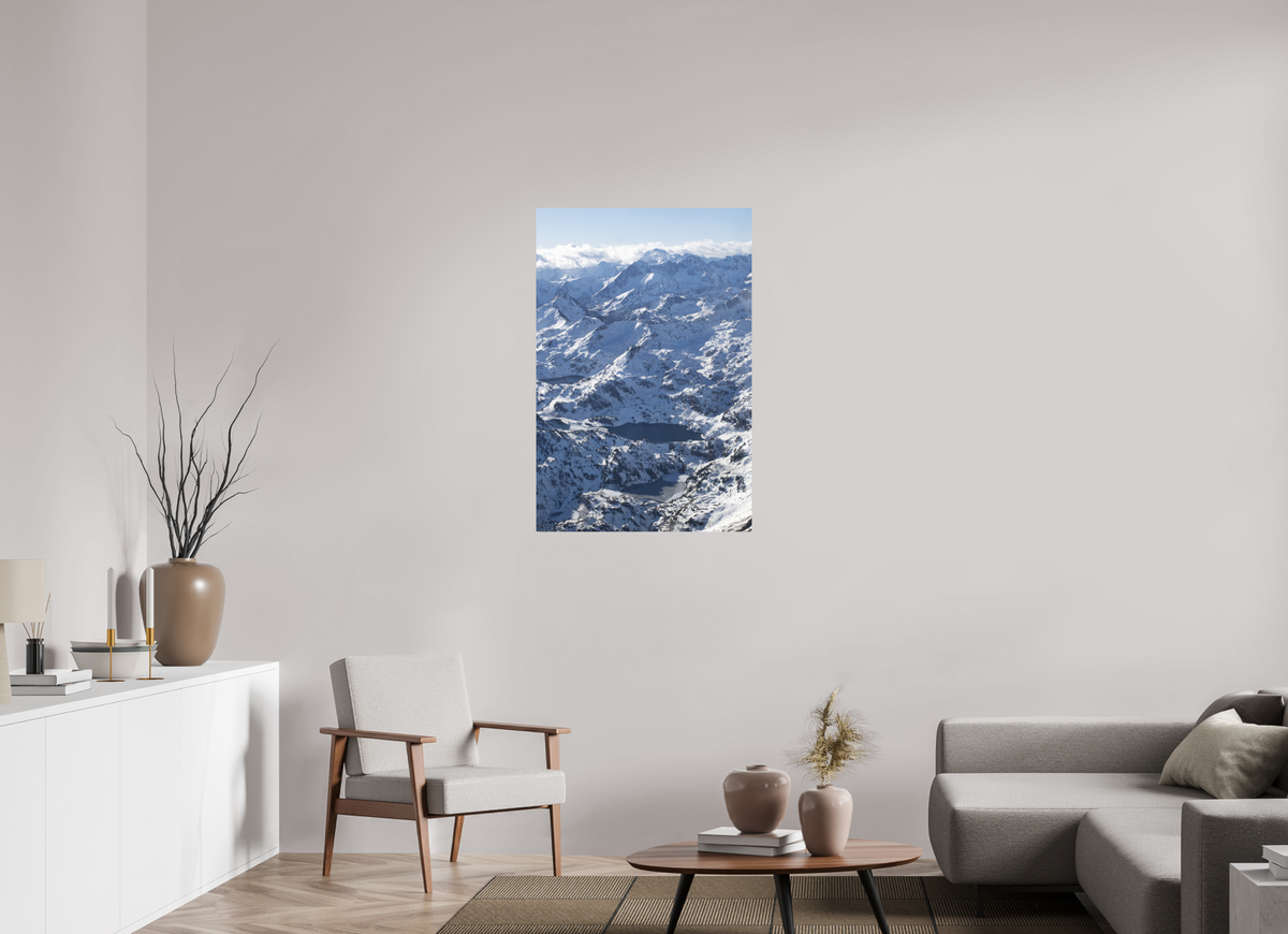70 x 105 cm, Mat Succession de lac