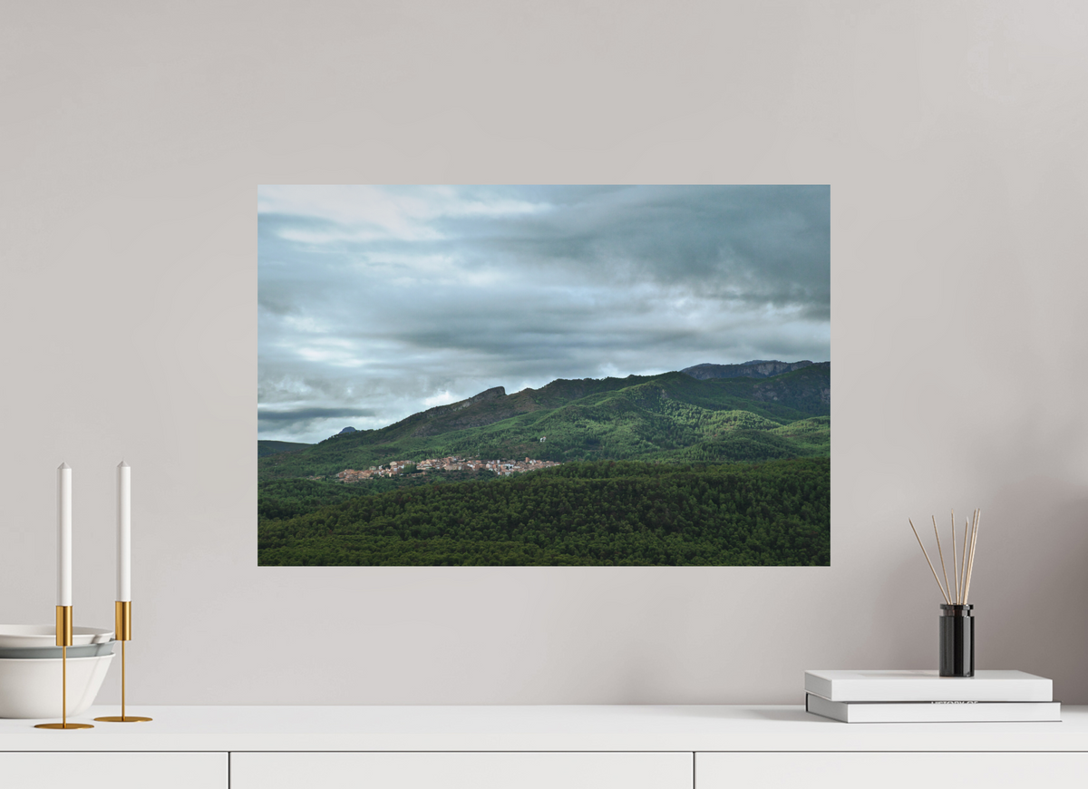 60 x 40 cm, Mat Village perdu