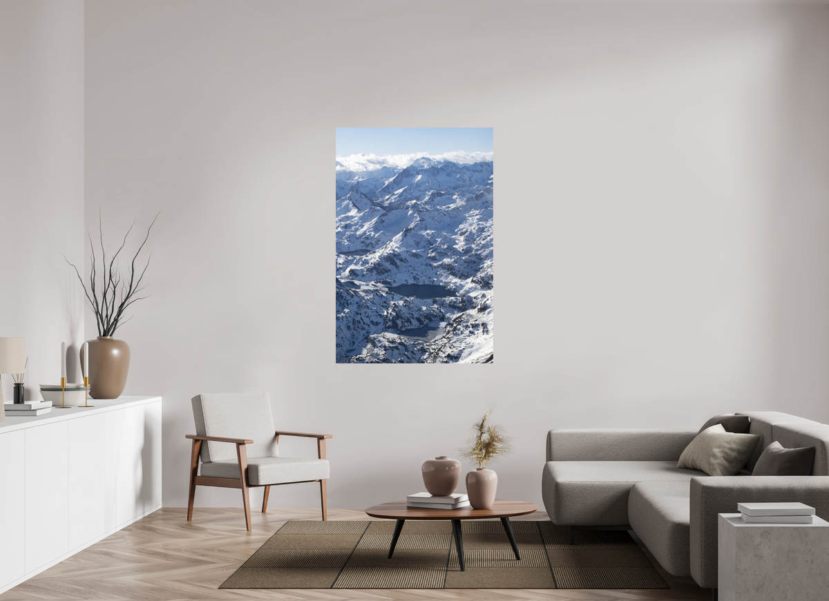 100 x 150 cm, Brillant Succession de lac