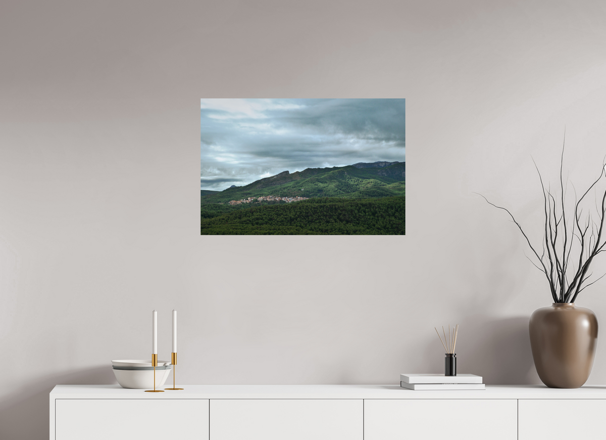 75 x 50 cm, Brillant Village perdu