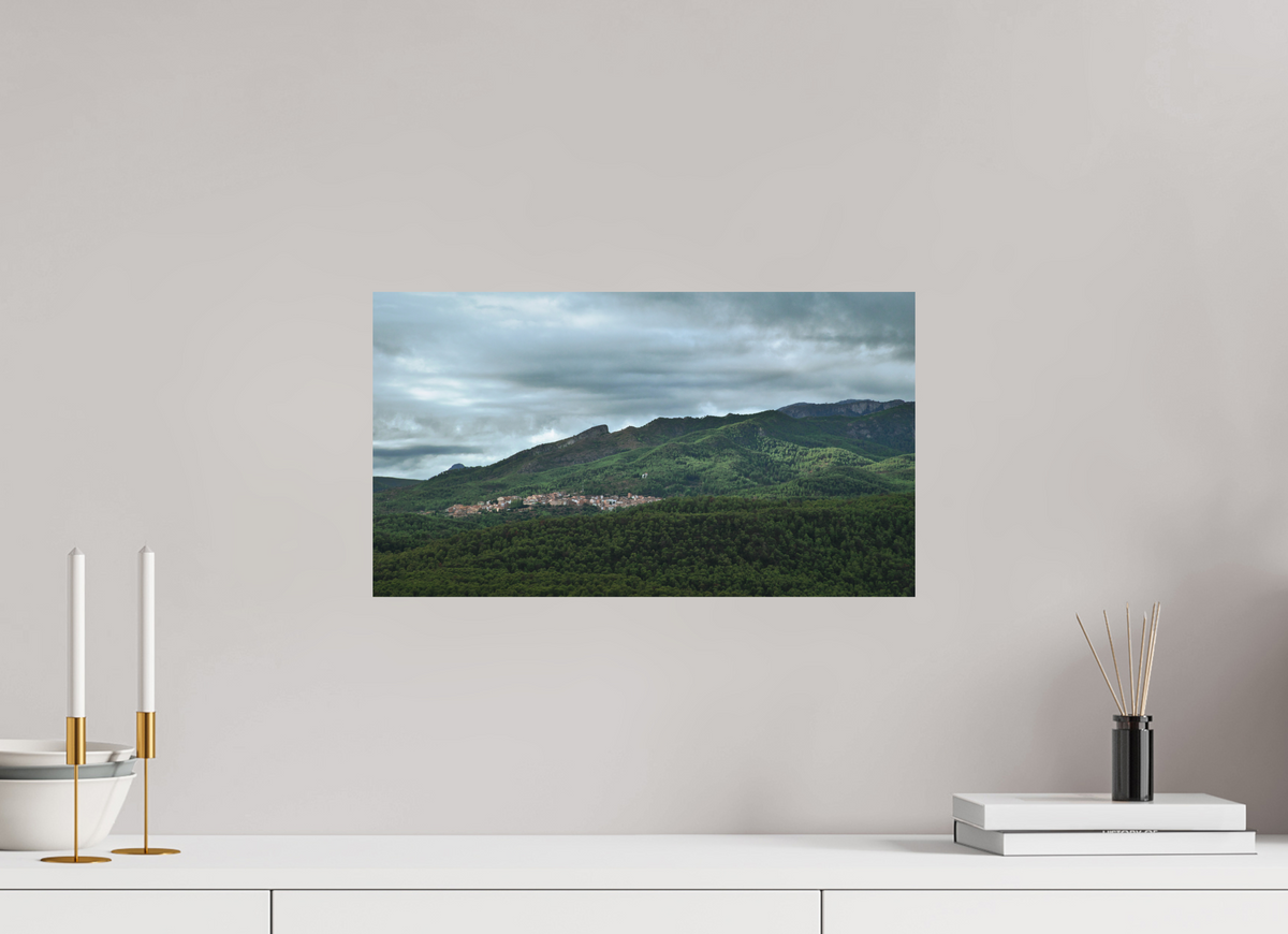 48 x 27 cm, Mat Village perdu
