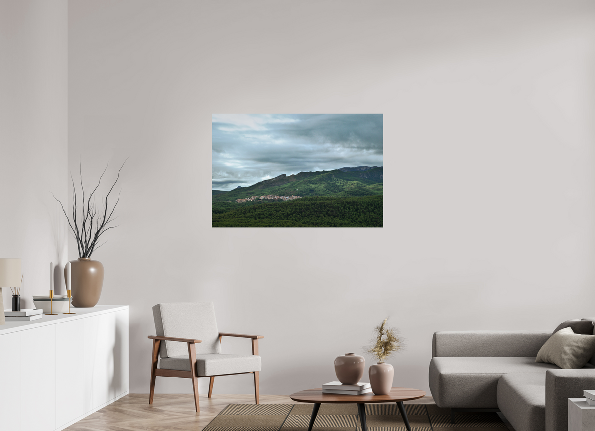 120 x 80 cm, Brillant Village perdu